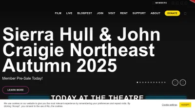 Screenshot preview of thecolonialtheatre.com