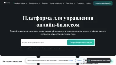 Screenshot preview of insales.ru