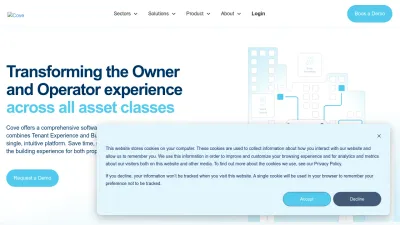 Screenshot preview of cove.is