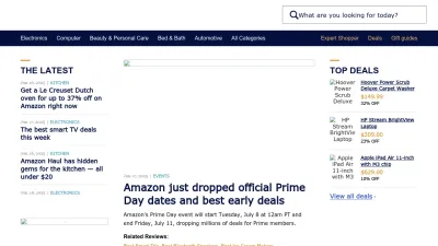 Screenshot preview of bestreviews.com