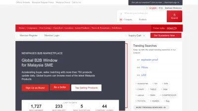 Screenshot preview of newpages.com.my