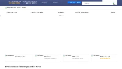 Screenshot preview of predecimal.com