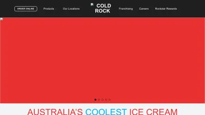 Screenshot preview of coldrock.com.au
