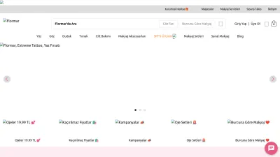 Screenshot preview of flormar.com.tr