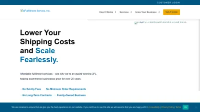 Screenshot preview of efulfillmentservice.com