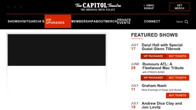 Screenshot preview of thecapitoltheatre.com