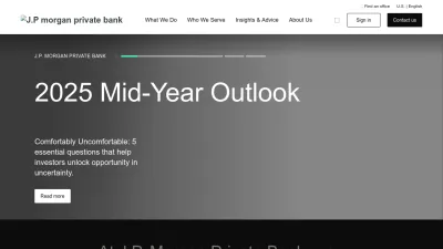 Screenshot preview of privatebank.jpmorgan.com