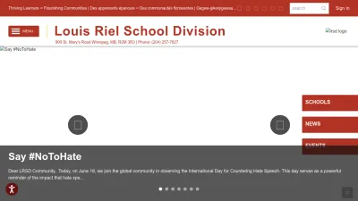 Screenshot preview of lrsd.net