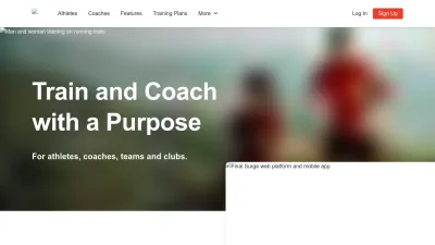 Screenshot preview of finalsurge.com