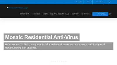 Screenshot preview of experiencemosaic.com