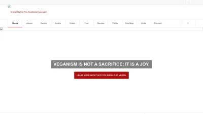 Screenshot preview of abolitionistapproach.com