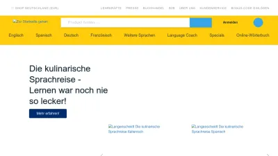 Screenshot preview of langenscheidt.com