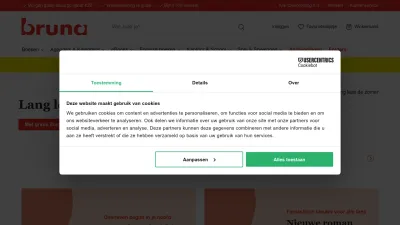 Screenshot preview of bruna.nl