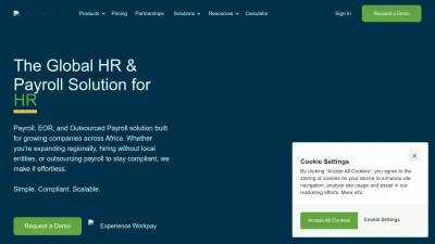 Screenshot preview of myworkpay.com