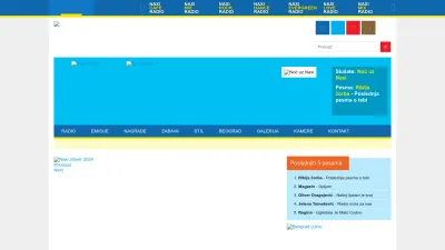 Screenshot preview of naxi.rs