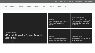 Screenshot preview of residencestyle.com