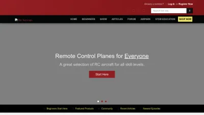 Screenshot preview of flitetest.com