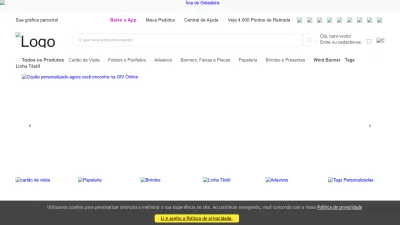 Screenshot preview of givonline.com.br
