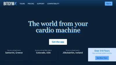 Screenshot preview of bitgym.com
