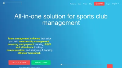 Screenshot preview of sportlyzer.com
