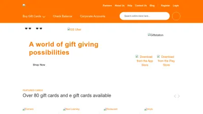 Screenshot preview of giftstation.co.nz