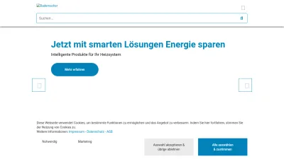 Screenshot preview of rademacher.de