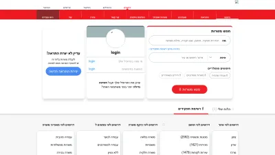Screenshot preview of jobmaster.co.il