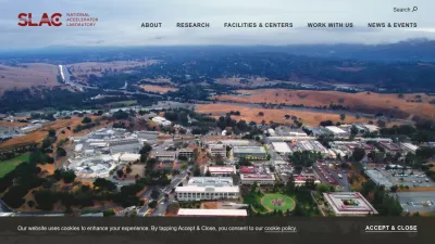 Screenshot of Www6.slac.stanford.edu