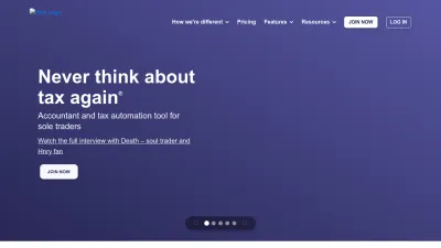 Screenshot preview of hnry.co