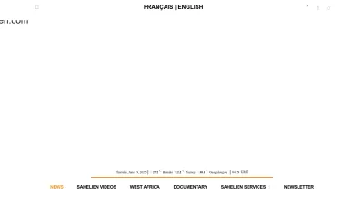 Screenshot preview of sahelien.com