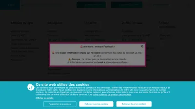 Screenshot preview of lemet.fr