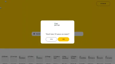 Screenshot preview of ze.delivery