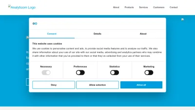 Screenshot preview of analyticom.de