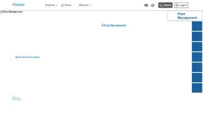 Screenshot preview of fleetster.net