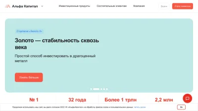 Screenshot preview of alfacapital.ru