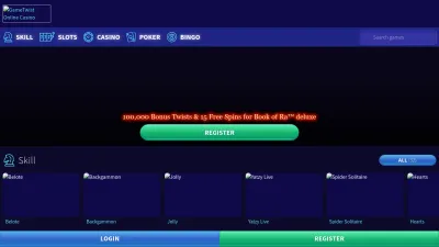 Screenshot preview of gametwist.com