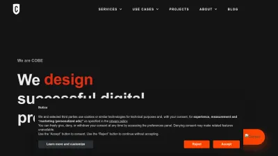 Screenshot preview of cobeisfresh.com