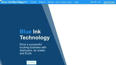 Screenshot preview of blueinktech.com