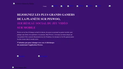 Screenshot preview of pixwoo.com