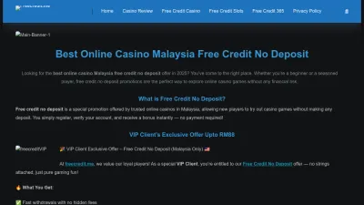 Screenshot preview of freecredit.me
