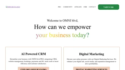 Screenshot preview of omniblvd.com