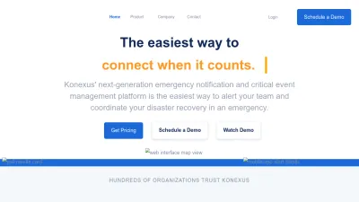 Screenshot preview of konexus.com