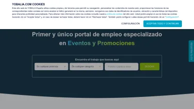 Screenshot preview of yobalia.com
