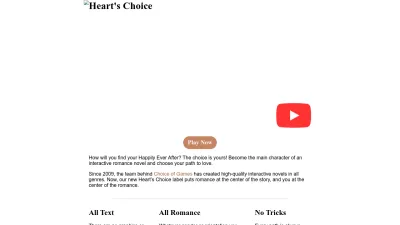 Screenshot preview of heartschoice.com