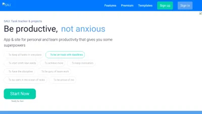 Screenshot preview of sau.app