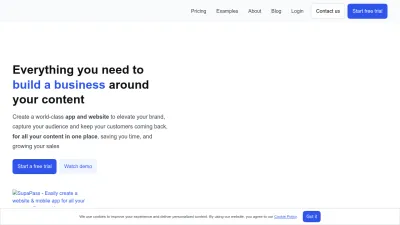 Screenshot preview of supapass.com