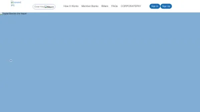 Screenshot preview of connectips.com