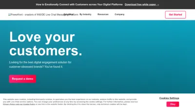 Screenshot preview of powerfront.com