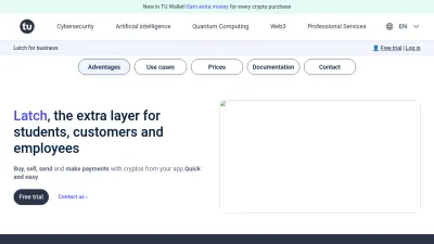 Screenshot preview of latch.tu.com