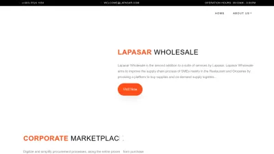 Screenshot preview of lapasar.com